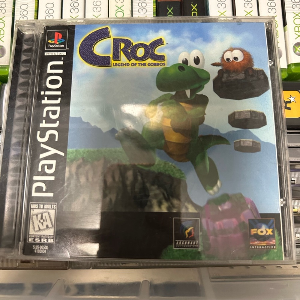 Croc legend of the gobbos PlayStation game
